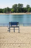 deserted beach playground